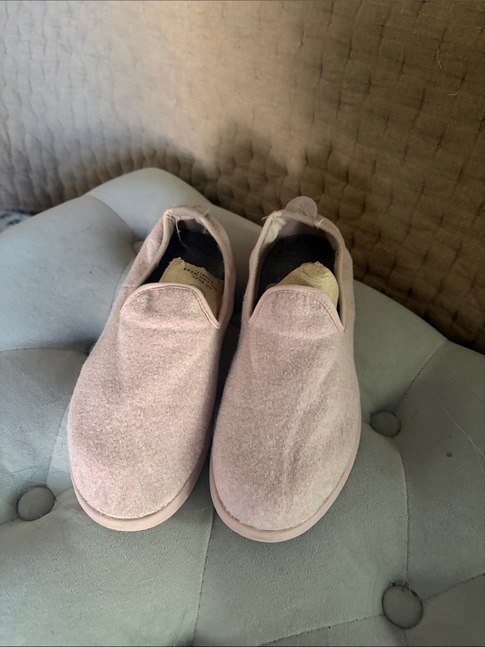 allbirds Women's Slip-On Loafers in Light Pink in US 8